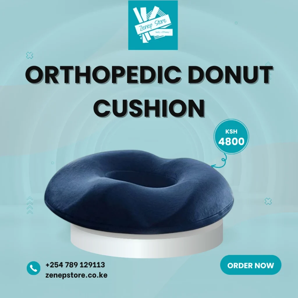 Best Orthopedic Donut Cushion in Kenya for Pain-Free Sitting | Zenep Store