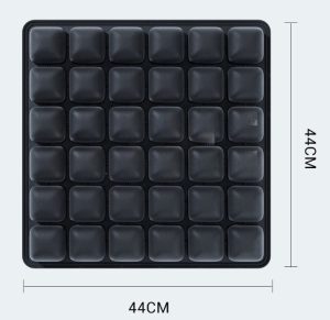 Orthopedic 36 bubble inflatable cushion